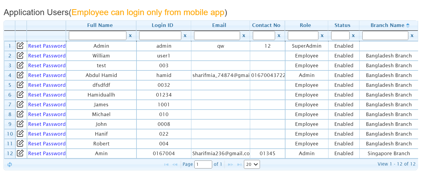EMS Pro-Admin Panel and Mobile App - 9
